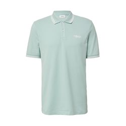s.Oliver Red Label Piqué polo shirt with contrast details and logo - blue (6092)