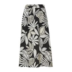 s.Oliver Red Label Jupe midi structurée en mélange de viscose - noir (99A0)