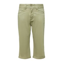 Q/S designed by Slim Fit: Caprihose - Catie - grün (7297)