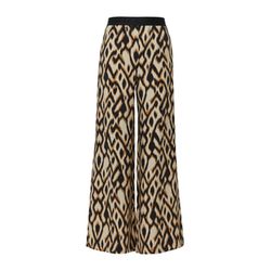 comma Hose mit Muster - beige/schwarz (99A0)