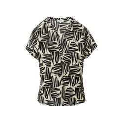 s.Oliver Red Label Structured shirt in a relaxed fit - black (99A0)