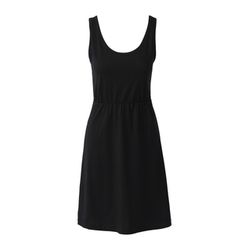 Q/S designed by Kurzes Jerseykleid aus Baumwolle - schwarz (9999)