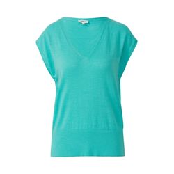 s.Oliver Red Label Strickpullunder mit V-Ausschnitt  - blau (6099)