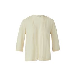 s.Oliver Red Label Feinstrickcardigan aus Baumwolle mit 3/4-Ärmeln - beige (0750)