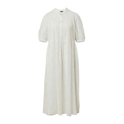 s.Oliver Black Label Semitransparentes Maxikleid mit Futter - weiß (0200)