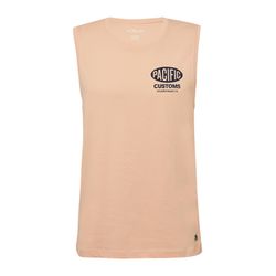 s.Oliver Red Label Tank top with front print - orange (20D2)