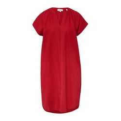 s.Oliver Red Label Blusenkleid aus Leinenmix mit Eingrifftaschen - rot (3533)