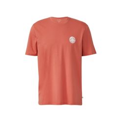 Q/S designed by T-Shirt mit Frontprint - orange (2063)