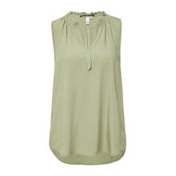 Q/S designed by Haut chemisier en viscose - vert (7297)
