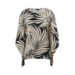 s.Oliver Black Label Chemisier à motifs - noir/beige (99A1)