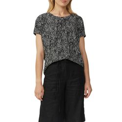 s.Oliver Red Label Plissiertes T-Shirt im Relaxed Fit  - schwarz (99B0)