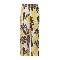 s.Oliver Red Label Structured viscose blend culottes with elastic waistband - white (02A0)