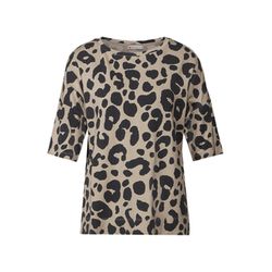Street One Leo-T-Shirt - beige (26620)