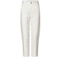 Street One Paperbag Hose im Casual Fit - weiß (10108)