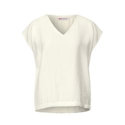 Street One V-neck blouse - white (10108)