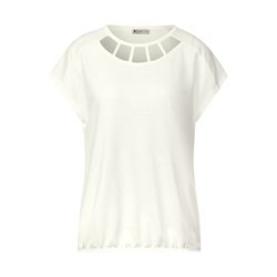 Street One Shirt aspect lin - blanc (10108)