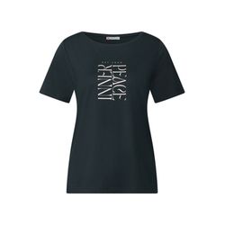 Street One T-shirt avec inscription imprimée - vert (36618)