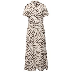 Street One Patterned blouse dress - beige (36770)