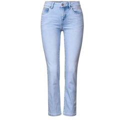 Street One Straight Leg Jeans - blau (17049)