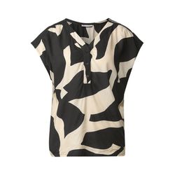 Street One Gemusterte Bluse - beige (25931)