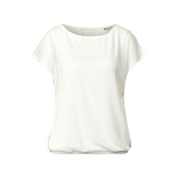 Street One 2-in-1 Mesh T-Shirt - weiß (10108)