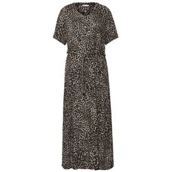 Street One Maxi-Kleid mit Print - schwarz (30001)