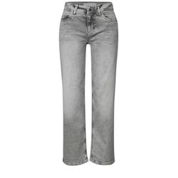Street One Jeans mit Schmucksteinen - grau (17052)