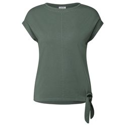 Cecil T-shirt with decorative stones - green (26785)