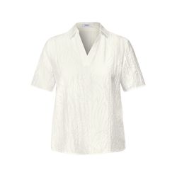 Cecil Blusenshirt mit Struktur - weiß (13474)