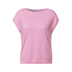 Cecil Linen-look knitted sweater - pink (16696)