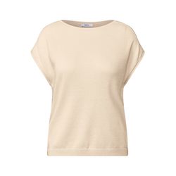 Cecil Linen-look knitted sweater - beige (16521)
