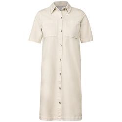 Cecil Colored Denim Blusenkleid - beige (16767)