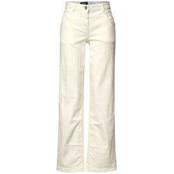 Cecil Wide Leg Jeans - beige (16767)