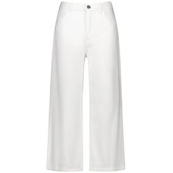 Taifun Weite 3/4 Jeans Culotte - weiß (09700)