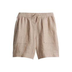 Opus Linen shorts - Melane shorts linen - beige (20003)
