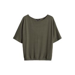 Opus Loose Rippshirt - Somfu - grün (30034)