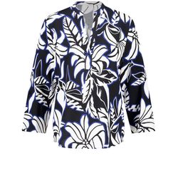 Gerry Weber Collection 3/4 Sleeve Tunic - blue/white (01023)