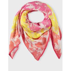 Gerry Weber Collection Sommerlicher Schal mit Leinenanteil - gelb/pink (03061)
