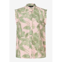 More & More Viskosebluse mit Print   - beige/grün/pink (4412)