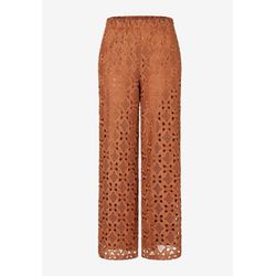 More & More Spitzenhose  - orange (0471)