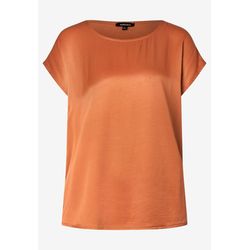 More & More Shirt mit Satinfront - orange (0471)