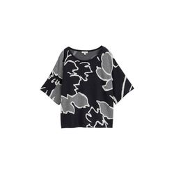 Tom Tailor Loose Fit Strickpullover mit Muster - grün (38709)