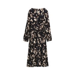 Tom Tailor Patterned wrap dress - brown (38399)