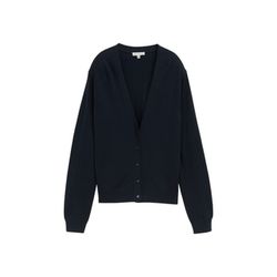 Tom Tailor Cardigan mit V-Ausschnitt - blau (11019)