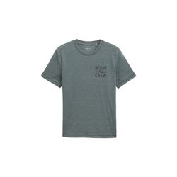 Tom Tailor Denim T-shirt with print - green (21951)
