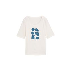 Tom Tailor T-shirt with print - white (10320)