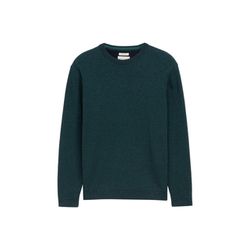 Tom Tailor Basic sweater in plain colors with round neck - green (38770)