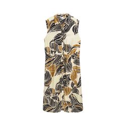 Tom Tailor Blusenkleid mit Schnürung - beige (37999)