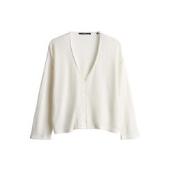 someday Loose cardigan in fine knit - Kemarta - white (1004)