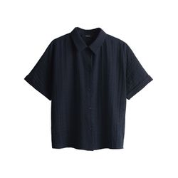 someday Hemdbluse - Zilina structure - blau (60018)